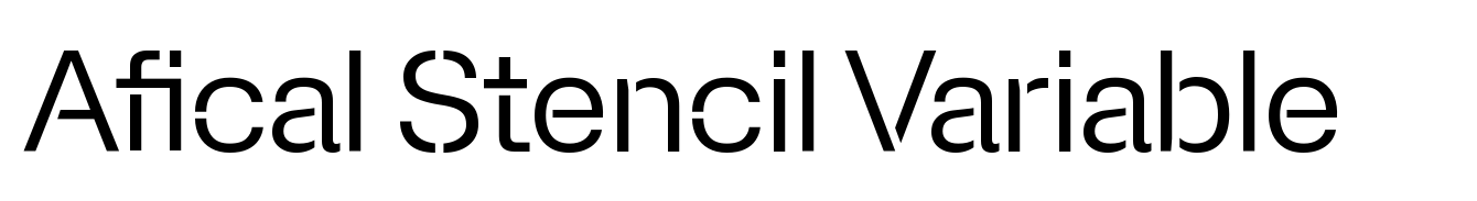 Afical Stencil Variable